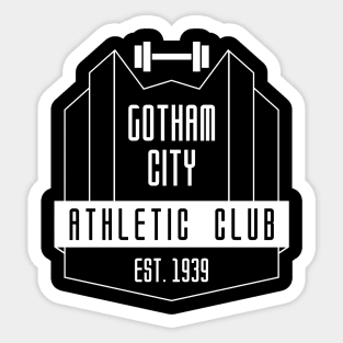 GC Athletic Club (White) Sticker